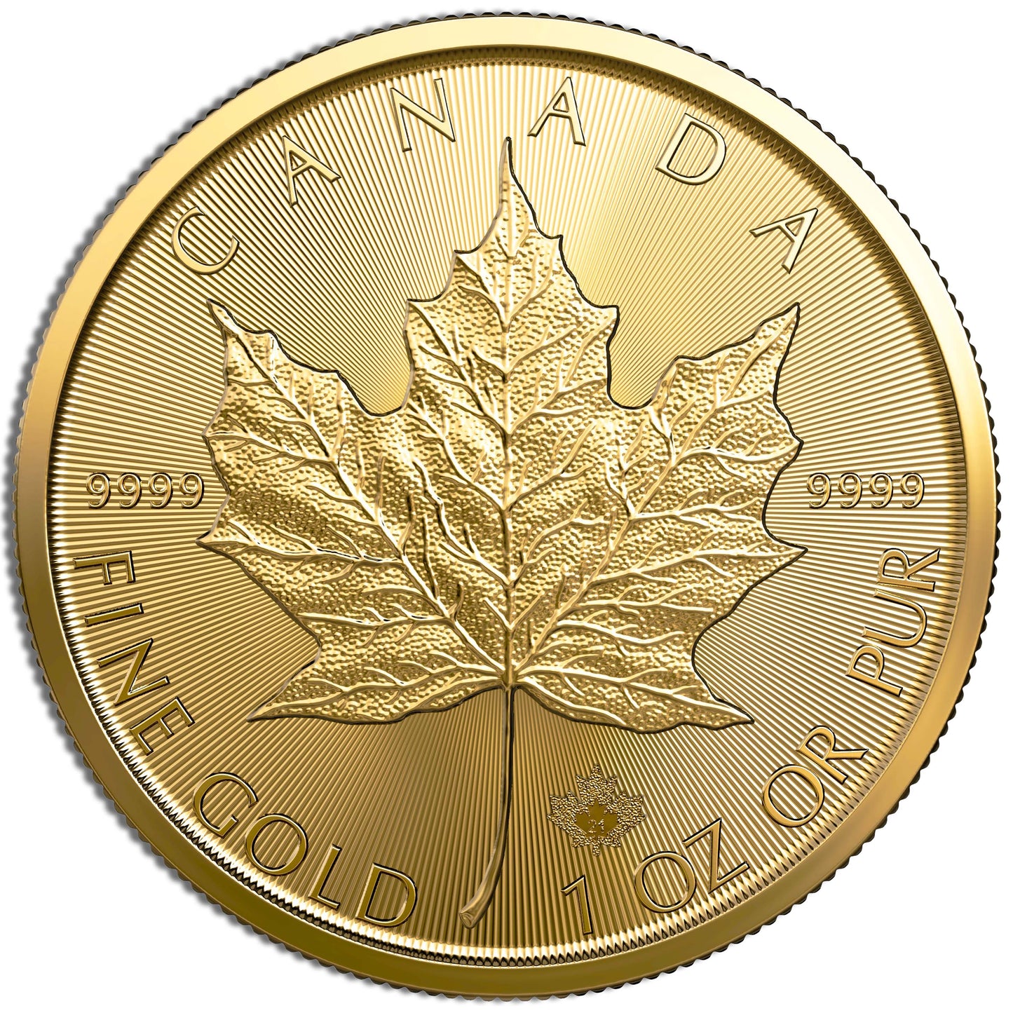 1 oz .9999 Gold Maple Leaf (Year Varies)