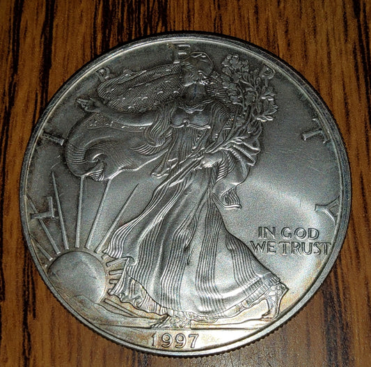 Vintage 1997 1 oz American Silver Eagle
