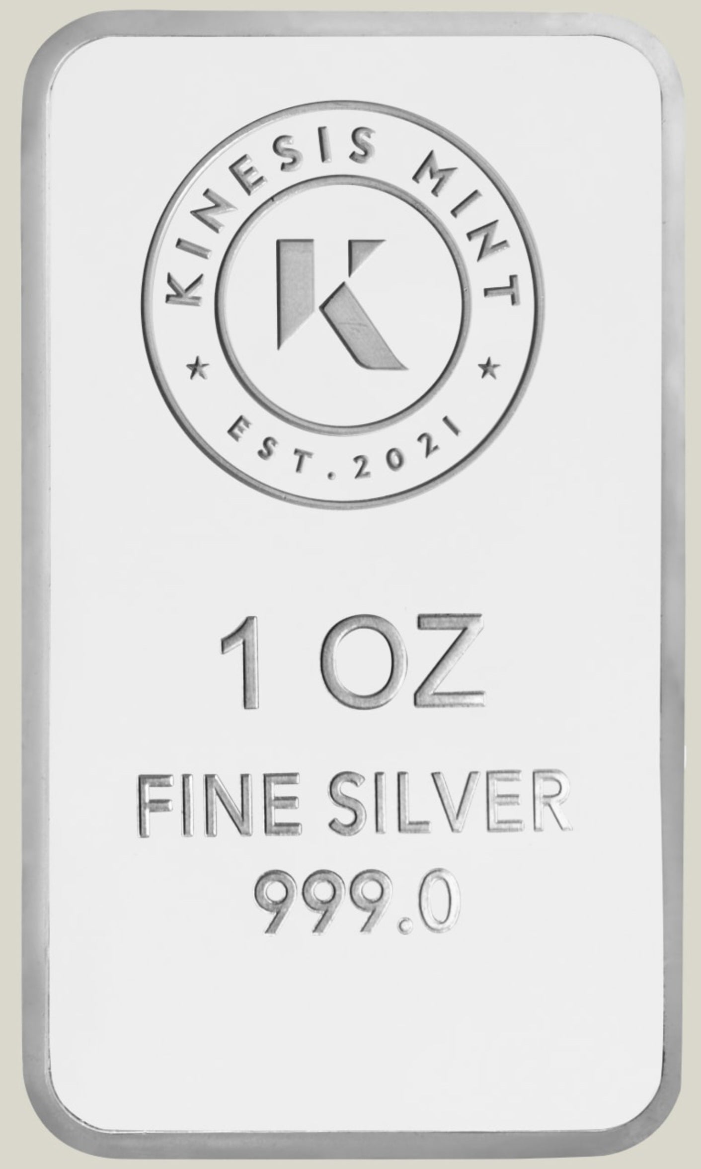 1oz Kinesis Themis Silver Bar 2023