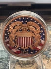 2026 2 oz .999 Fine Copper Two-Cent Piece Colorized Round with Capsule
