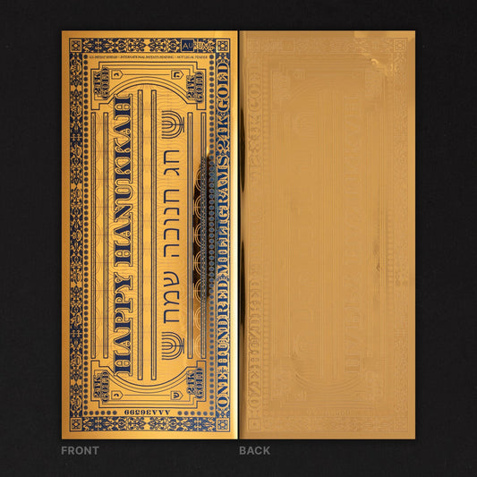 Hanukkah Blue Aurum